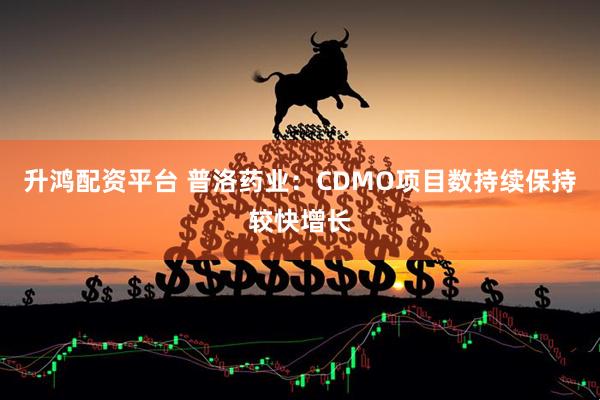 升鸿配资平台 普洛药业：CDMO项目数持续保持较快增长