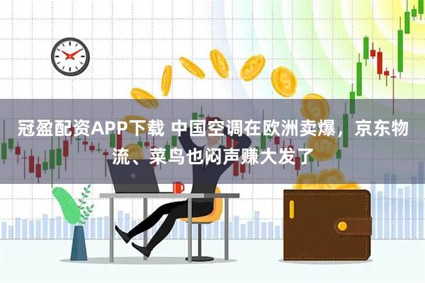 冠盈配资APP下载 中国空调在欧洲卖爆，京东物流、菜鸟也闷声赚大发了